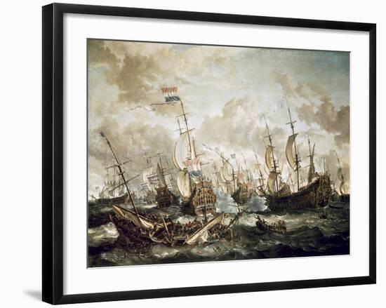 Battle of Abukir-null-Framed Art Print