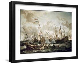 Battle of Abukir-null-Framed Art Print