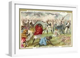 Battle of Adwa, First Italo-Ethiopian War, 1896-null-Framed Giclee Print