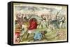 Battle of Adwa, First Italo-Ethiopian War, 1896-null-Framed Stretched Canvas