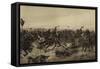 Battle of Agincourt; 1415-Henri-Louis Dupray-Framed Stretched Canvas