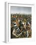 Battle of Agincourt-Mike White-Framed Giclee Print