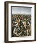 Battle of Agincourt-Mike White-Framed Giclee Print