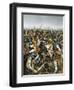 Battle of Agincourt-Mike White-Framed Giclee Print