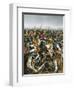 Battle of Agincourt-Mike White-Framed Giclee Print