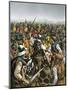 Battle of Agincourt-Mike White-Mounted Giclee Print