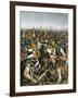 Battle of Agincourt-Mike White-Framed Giclee Print