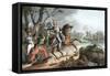 Battle of Albuera, Peninsular War, May 1811-William Heath-Framed Stretched Canvas