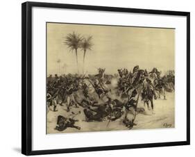 Battle of Alexandria, 1801-Henri-Louis Dupray-Framed Giclee Print