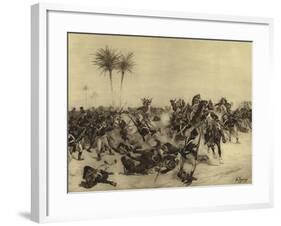 Battle of Alexandria, 1801-Henri-Louis Dupray-Framed Giclee Print