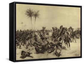 Battle of Alexandria, 1801-Henri-Louis Dupray-Framed Stretched Canvas