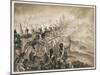 Battle of Alexandria: The 28th Regiment in Action During the Battle-J. Marshman-Mounted Art Print