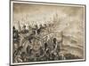 Battle of Alexandria: The 28th Regiment in Action During the Battle-J. Marshman-Mounted Art Print