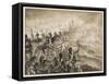 Battle of Alexandria: The 28th Regiment in Action During the Battle-J. Marshman-Framed Stretched Canvas