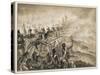 Battle of Alexandria: The 28th Regiment in Action During the Battle-J. Marshman-Stretched Canvas