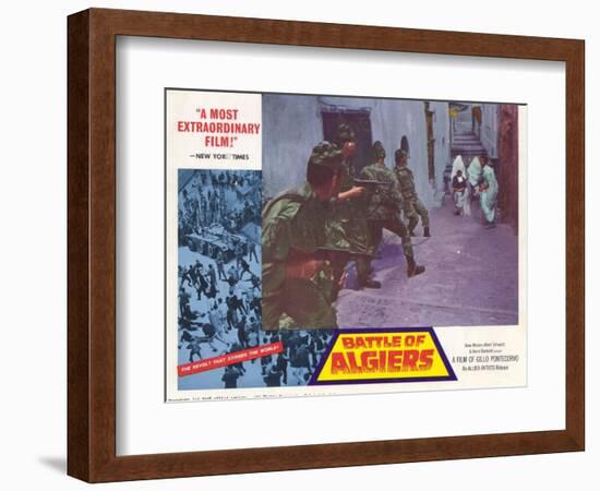 Battle of Algiers, 1968-null-Framed Art Print