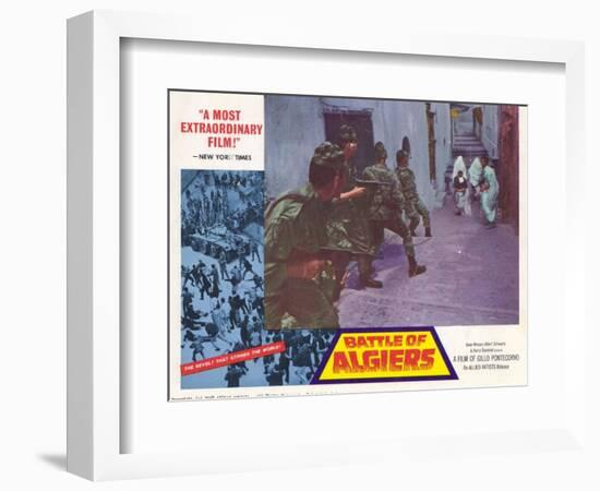 Battle of Algiers, 1968-null-Framed Art Print