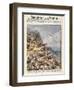 Battle of Amba Alagi, Front Page of 'La Domenica Del Corriere', 18th May 1941-null-Framed Giclee Print