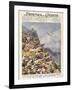 Battle of Amba Alagi, Front Page of 'La Domenica Del Corriere', 18th May 1941-null-Framed Giclee Print