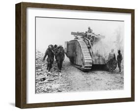 Battle of Amiens WWI-Robert Hunt-Framed Photographic Print