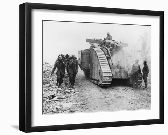 Battle of Amiens WWI-Robert Hunt-Framed Photographic Print