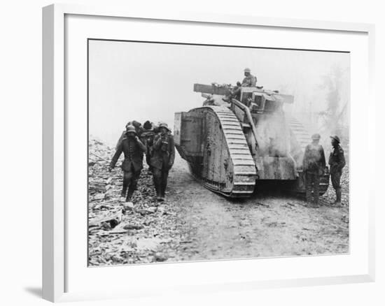 Battle of Amiens WWI-Robert Hunt-Framed Photographic Print