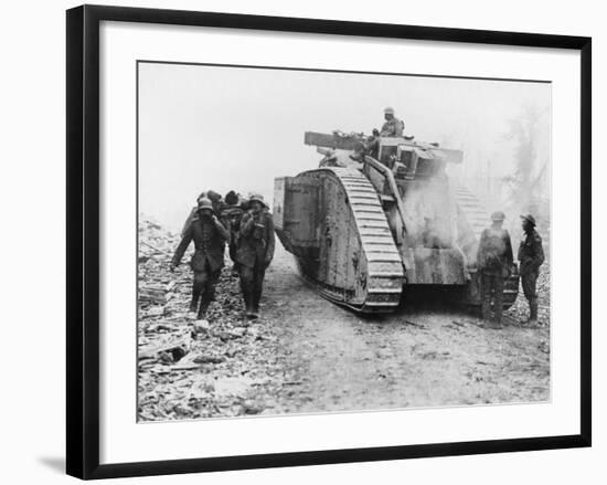 Battle of Amiens WWI-Robert Hunt-Framed Photographic Print