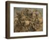 Battle of Anghiari-Peter Paul Rubens-Framed Premium Giclee Print