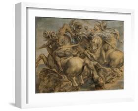 Battle of Anghiari-Peter Paul Rubens-Framed Giclee Print