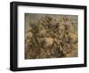 Battle of Anghiari-Peter Paul Rubens-Framed Giclee Print