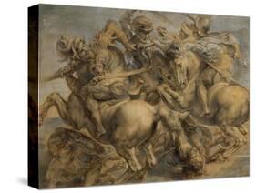 Battle of Anghiari-Peter Paul Rubens-Stretched Canvas