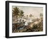 Battle of Antietam, also known as the Battle of Sharpsburg, 17 September 1862-null-Framed Giclee Print