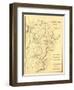 Battle of Antietam - Civil War Panoramic Map - Antietam, MD-Lantern Press-Framed Art Print