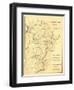 Battle of Antietam - Civil War Panoramic Map - Antietam, MD-Lantern Press-Framed Art Print