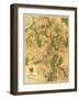 Battle of Antietam - Civil War Panoramic Map - Antietam, MD-Lantern Press-Framed Art Print