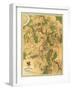 Battle of Antietam - Civil War Panoramic Map - Antietam, MD-Lantern Press-Framed Art Print