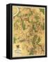 Battle of Antietam - Civil War Panoramic Map - Antietam, MD-Lantern Press-Framed Stretched Canvas