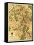 Battle of Antietam - Civil War Panoramic Map - Antietam, MD-Lantern Press-Framed Stretched Canvas