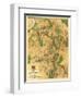 Battle of Antietam - Civil War Panoramic Map - Antietam, MD-Lantern Press-Framed Art Print
