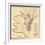 Battle of Antietam - Civil War Panoramic Map - Antietam, MD-Lantern Press-Framed Art Print