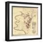 Battle of Antietam - Civil War Panoramic Map - Antietam, MD-Lantern Press-Framed Art Print