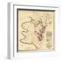 Battle of Antietam - Civil War Panoramic Map - Antietam, MD-Lantern Press-Framed Art Print