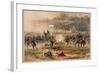 Battle of Antietam, Pub. L Prang & Co., 1886 (Colour Litho)-Thure De Thulstrup-Framed Giclee Print