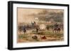 Battle of Antietam, Pub. L Prang & Co., 1886 (Colour Litho)-Thure De Thulstrup-Framed Giclee Print