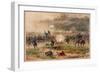 Battle of Antietam, Pub. L Prang & Co., 1886 (Colour Litho)-Thure De Thulstrup-Framed Giclee Print