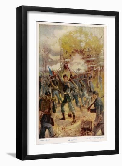 Battle of Antietam-E. Jahn-Framed Art Print