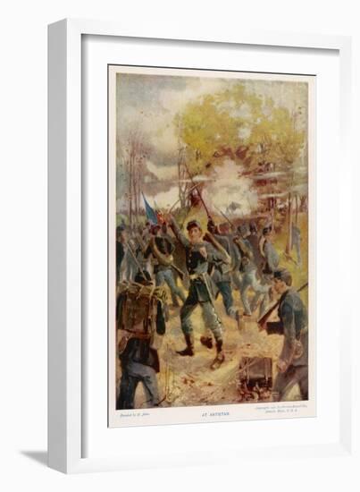 Battle of Antietam-E. Jahn-Framed Art Print