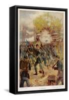 Battle of Antietam-E. Jahn-Framed Stretched Canvas