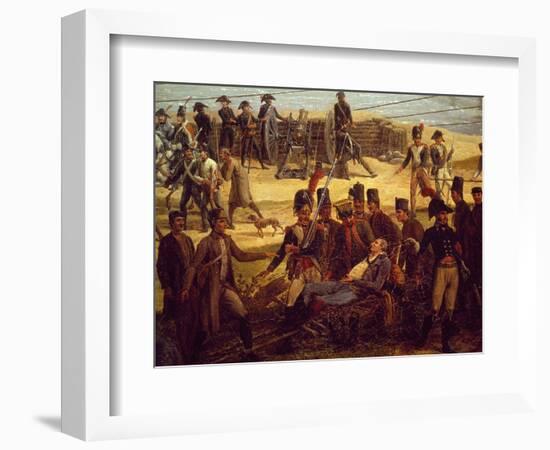 Battle of Arcole Bridge, November 15-17, 1796-null-Framed Giclee Print