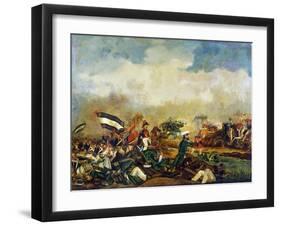 Battle of Arroyo Grande, December 6, 1842-Carlos Lezica-Framed Giclee Print